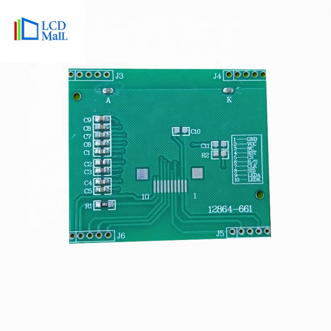 COG Monochrome Graphic 128x64 Monochrome LCD Display 6 O'Clock Viewing 4