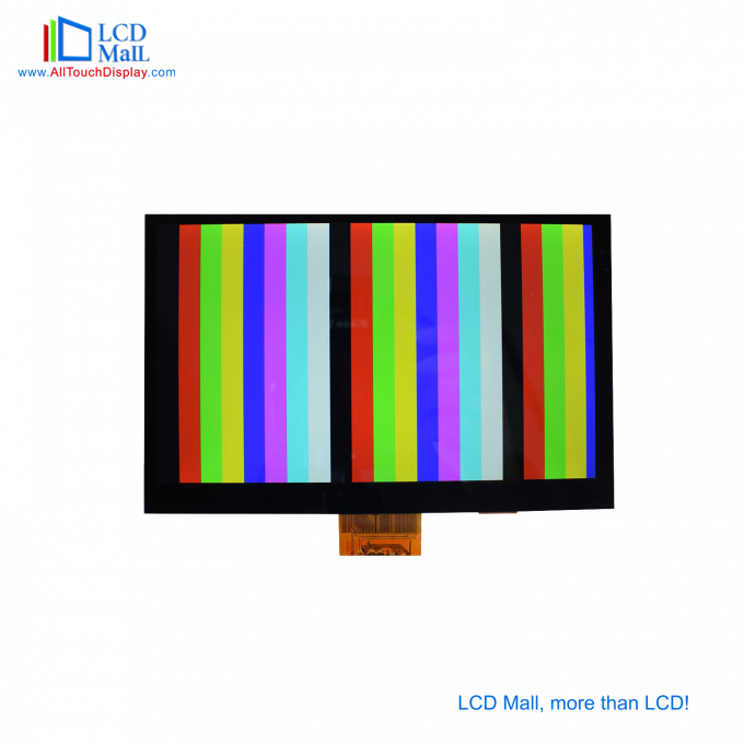 800*480 24 Bit RGB IPS TFT LCD Display Module 12 O'Clock Viewing 0
