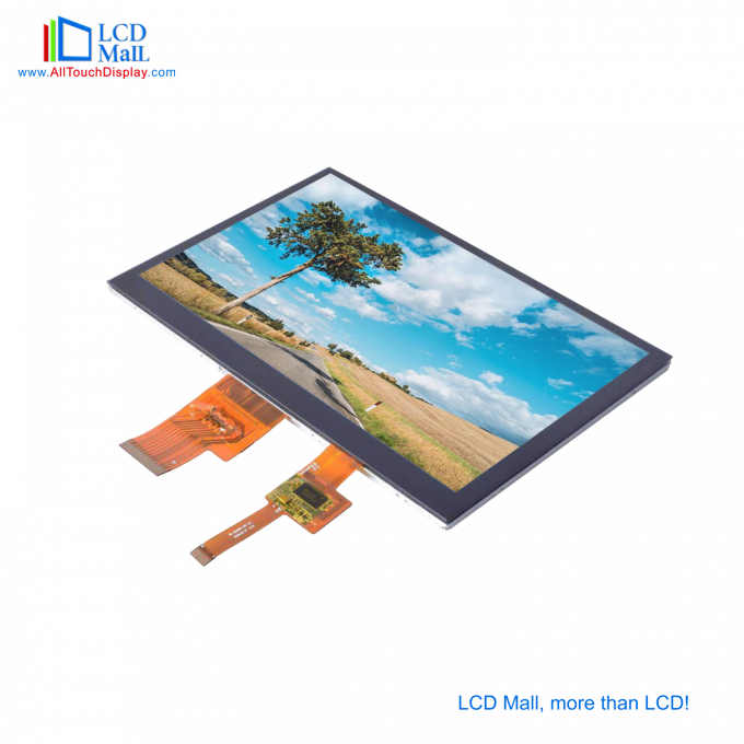 800*480 24 Bit RGB IPS TFT LCD Display Module 12 O'Clock Viewing 1