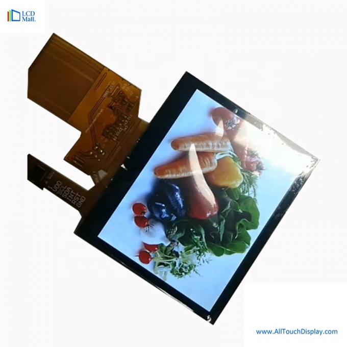 ST7272A TFT LCD Module With CTP 3.5 Inch Touch Screen RGB Interface 480cd/M2 Brightness 0