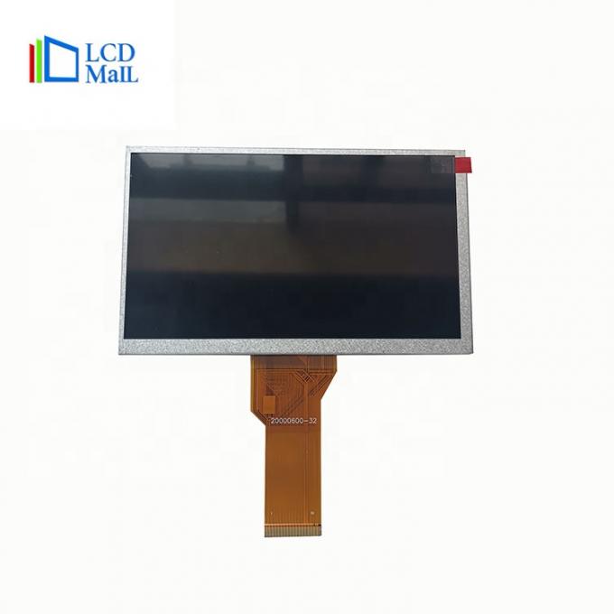 Custom 7 inch 1024*600 TFT Transmissive LCD screen display with 24 BIT RGB Interface 0