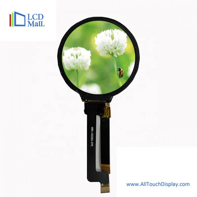 All Viewing 2 White LED 1.28 Inch Round LCD IPS Display Module 240240 3