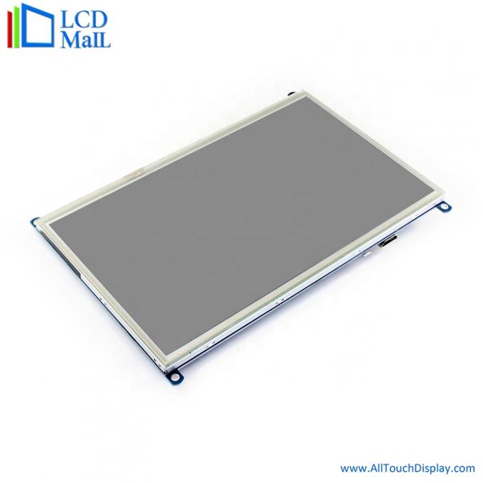 10.1 Inch Raspberry PI TFT Display Screen 500cd 1024*600 Multi Point Touch 3