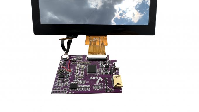 7 Inch 1024*600 IPS HDMI TFT Display 40 Pin 300 Nit OEM ODM 2