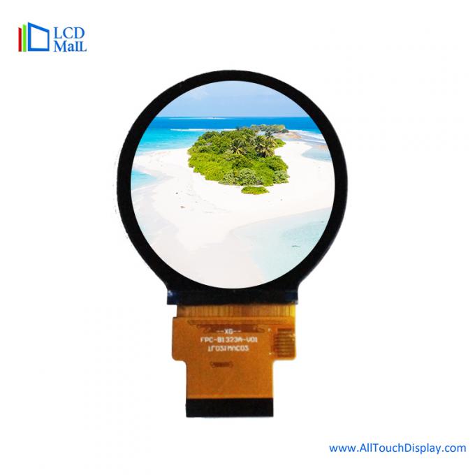 Circular TFT LCD HMI Display 2.1 Inch 480x480 Resolution MCU Interface 4
