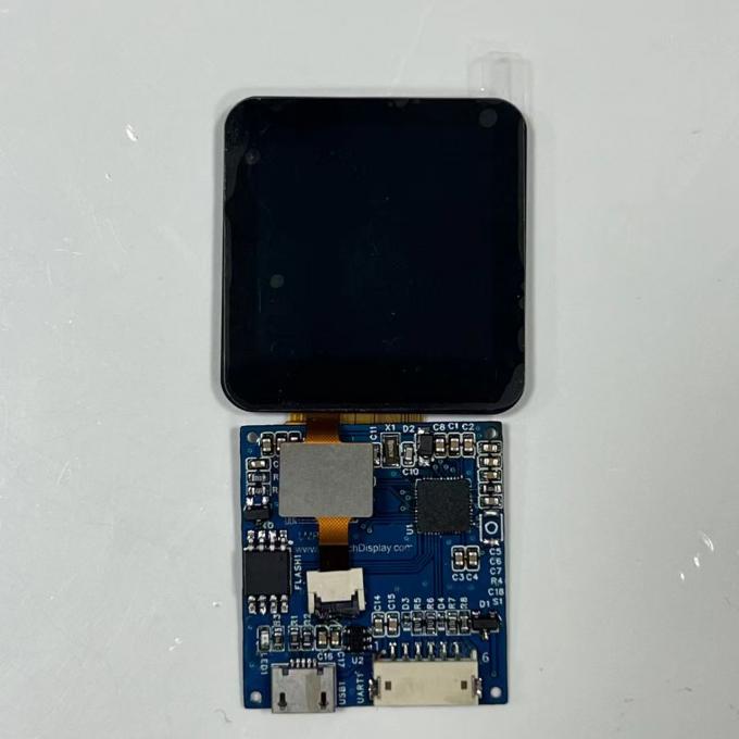 1.54 Inch 240*240 Square IPS TFT Custom LCD Display 350nits Luminance 4