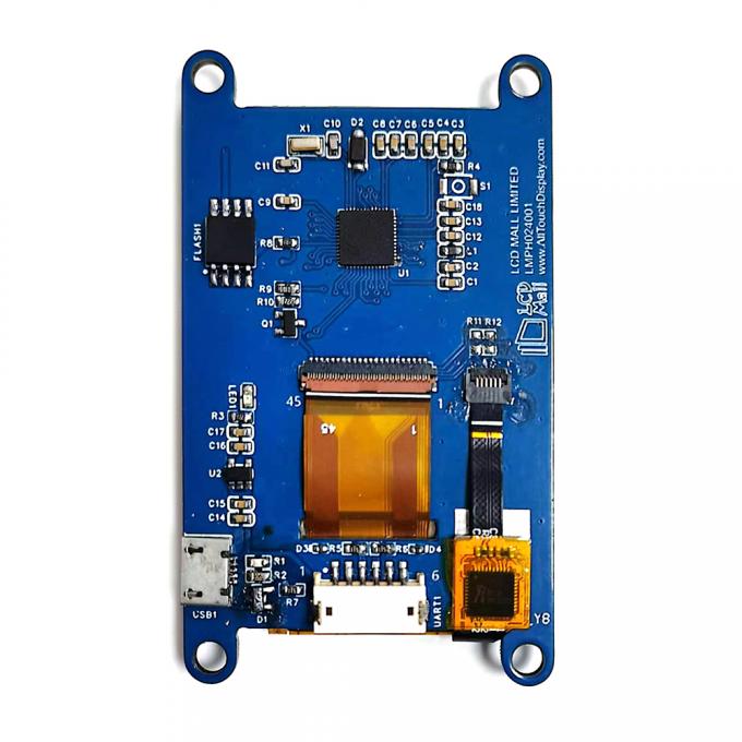 2.4 Inch LCD TFT HMI Display IPS 240*RGB*320 ALL Active View Angle CTP Touch 5