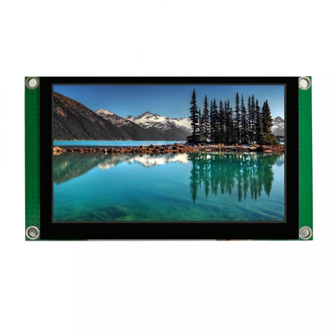 5.0 Inch Serial Port Screen 350nits Resolution 800 * 480 TFT LCD Modules Compatible With Aduno/Raspberry Pi 0