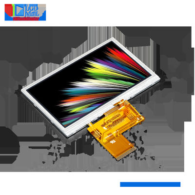 Buy RGB 24bit Custom LCD Display 4.3 Inch Color TFT Touch Screen 550cd online manufacture