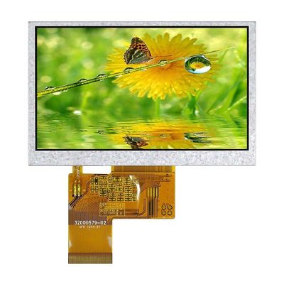 Buy 4.3 Inch 24 BIT RGB Custom LCD Display Transflective TouchScreen 1000nits online manufacture