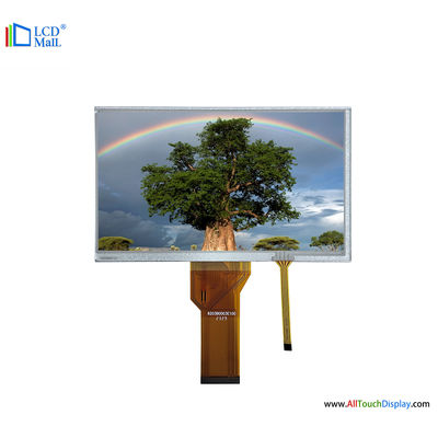 Buy 40 Pin lcd screen TFT LCD Display RTP 7 Inch LCD Module High Brightness 280cd/m2 online manufacture