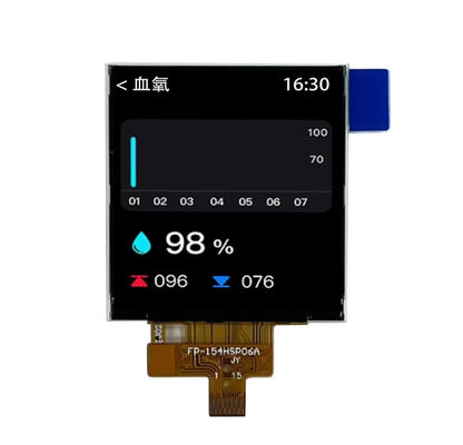 Buy 1.54 Inch 240*240 SPI Square TFT LCD Display Brightness 400cd/M2 online manufacture