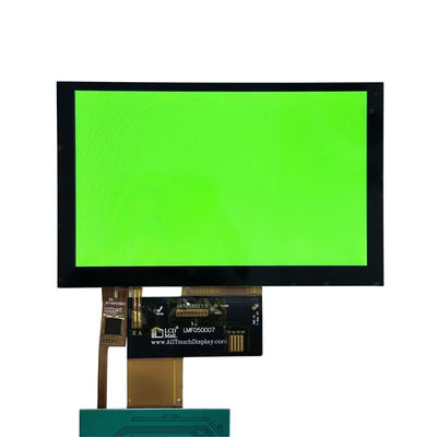 Buy IPS Viewing Angle Medical TFT Display 5 Inch WVGA TFT LCD Display With RGB Interface online manufacture