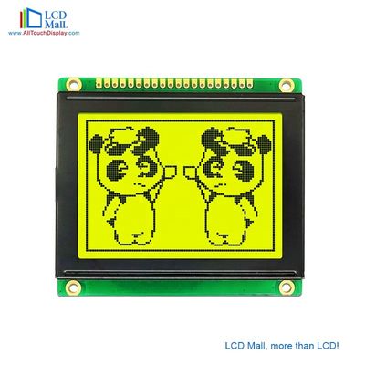 Buy High-Performance Graphic LCD Display with Yellow Backlight and Operating Temperature -20 To 70C online manufacture