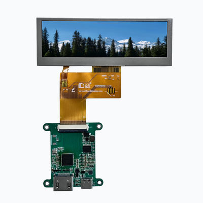 Buy 3.9 Inch Bar Type TFT LCD High Brightness 480*128 350nits HDMI Interface Touch Screen online manufacture