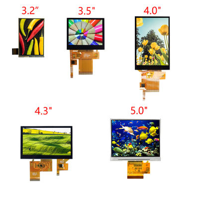 320*240 SPI Interface TFT LCD With CTP Customized 3.0/3.2/3.5 Inch LCD Module