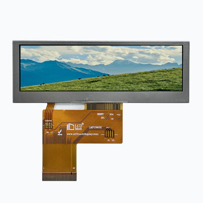 480x128 RGB TFT Transmissive LCD Module with 3.9 Inch WQVGA Display and 10 Chip White LED Backlight
