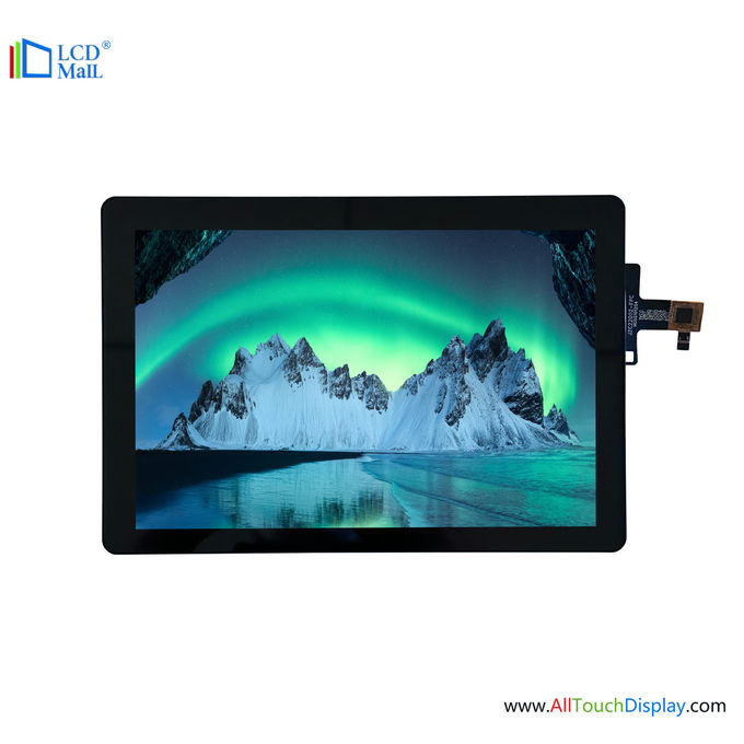 Smart 8'' FHD TFT LCD CTP Display 1920*1200 LCD Screen IPS Viewing 1000nits LVDS Interface 4