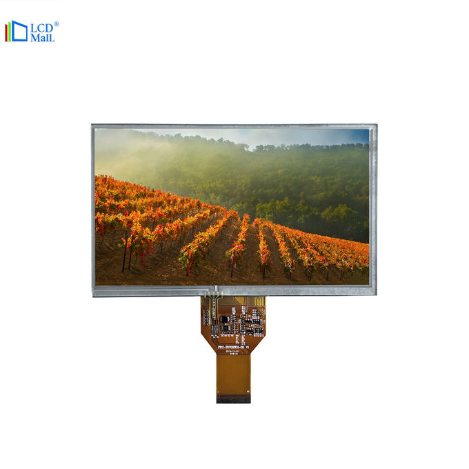 7 Inch TFT LCD Display 800*480 Transmissive RGB Interface 430cd Luminance 1