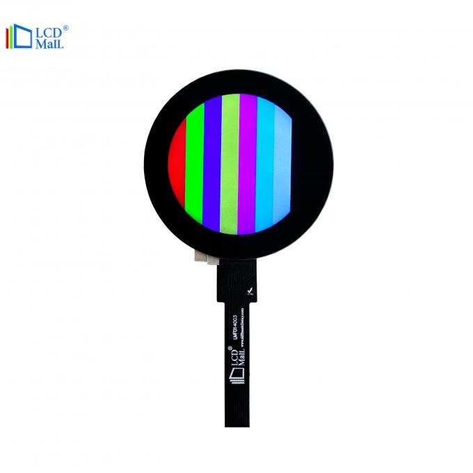 1.46 Inch SMOG Glass Round TFT LCD Display Panel 360*360 Resolution 300nits 0