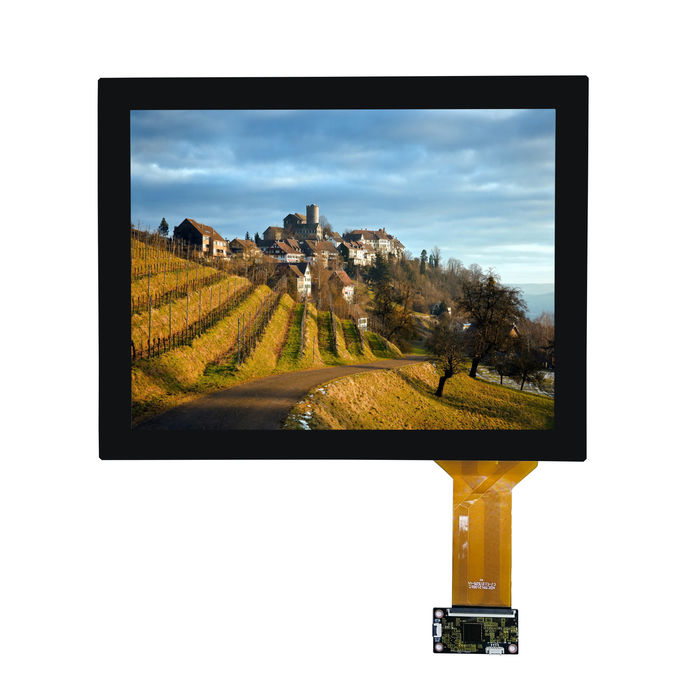 12.1'' Industrial TFT Displays IPS LCD Capacitive Touchscreen 1024X768 Pixels 0