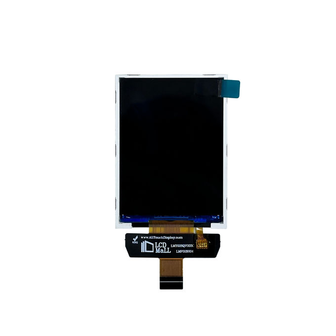 Touch Screen 2.8 Inch TFT LCD With CTP FPC PI Interfaces 250cd/M2 1