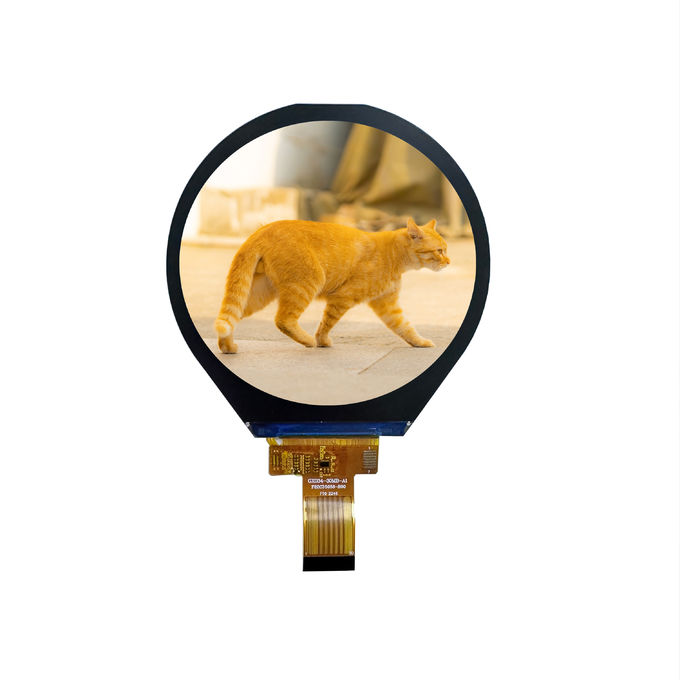 3.4 Inch Round Display TFT LCD Industrial TFT Displays 800x800 Dots For Handheld Device 0