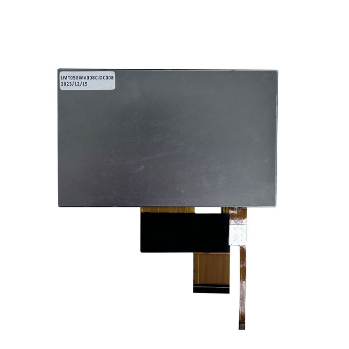 IPS Viewing Angle Medical TFT Display 5 Inch WVGA TFT LCD Display With RGB Interface 1