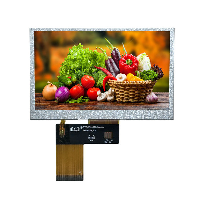 4.3 Inch 480 X 272 RGB TFT LCD Display With Rgb Interface Tft Lcd Module 2