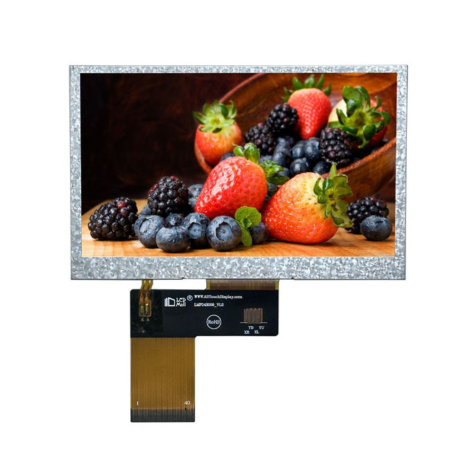 4.3 Inch 480 X 272 RGB TFT LCD Display With Rgb Interface Tft Lcd Module 0