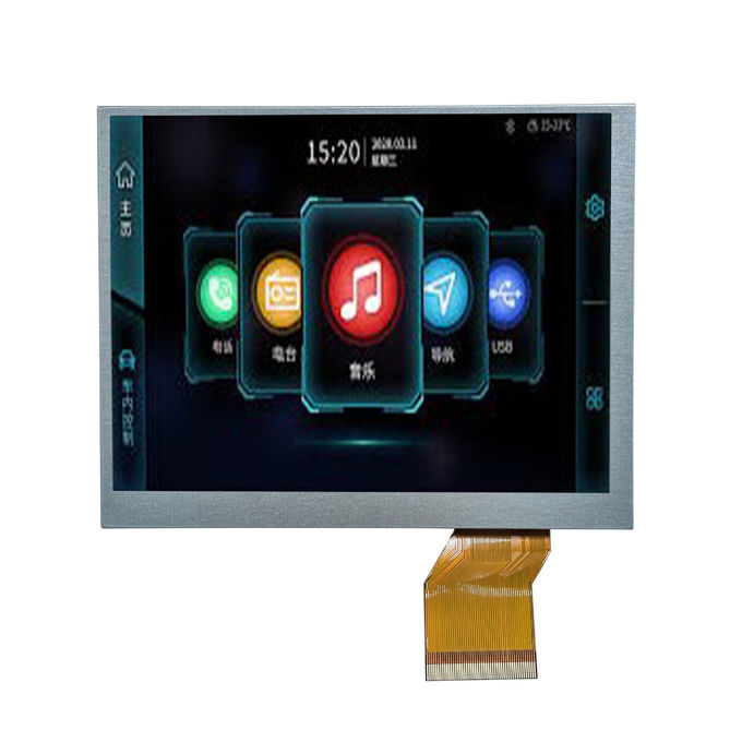 5.7 Inch Industrial VGA TFT Display JD9168S RGB 640*480 With Custom Touch Screen All/IPS Viewing Direction 1