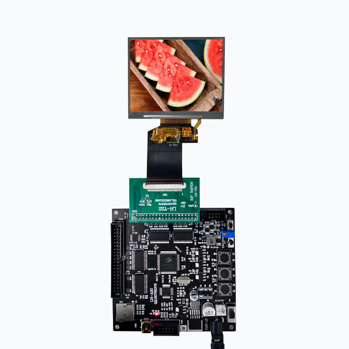 LCD Mall 3.5 inch Customized Touch Panel TFT LCD Module -20°C~70°C Operating Temp 54pin for Industrial 0