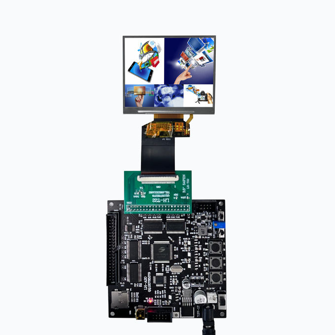 Customized 3.5 Inch 12 O'clock Viewing TFT LCD Module 54pin 320x240 Resolution LCD Screen 1