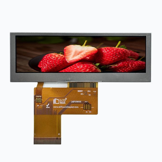 Customized 3.9 inch Touch Panel 40pin TFT LCD Module with RGB FPC Connector IPS viewing lcd display 1