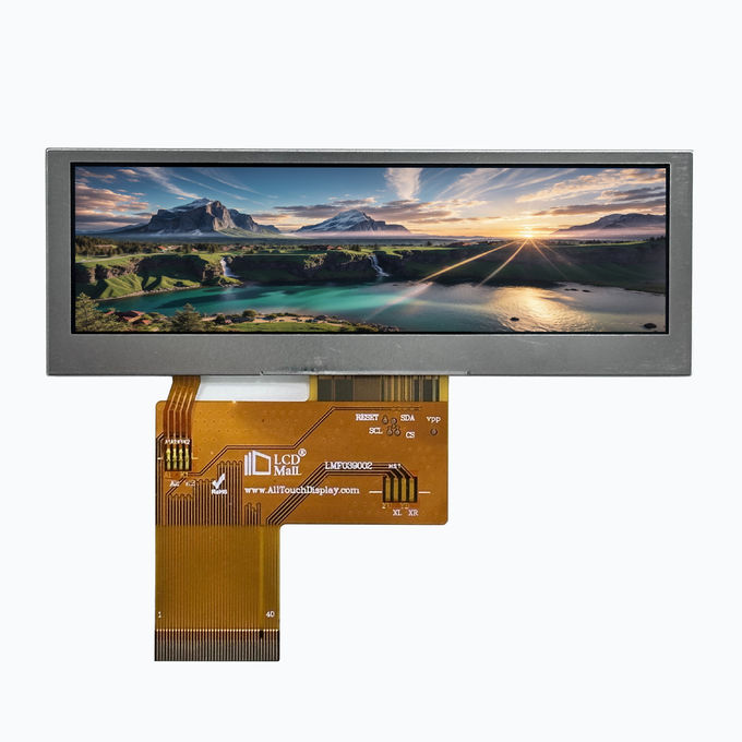 Customized 3.9 inch Touch Panel 40pin TFT LCD Module with RGB FPC Connector IPS viewing lcd display 0